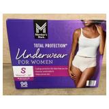 Total Protection Underwear for Women, 96 Ct