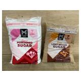 Cane Powdered and Light Brown Sugar Set