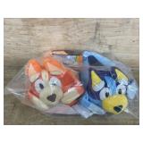 Bluey Plush Slippers Size 5/6