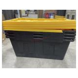 Black and Yellow Totes