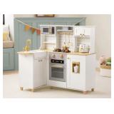 Deluxe kids play kitchen