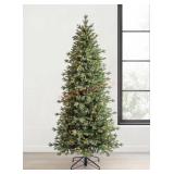 Pre lit linden fir tree