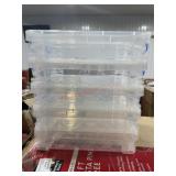 Plastic Containers, 5 pk