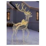 7' beaded micro light twinkle buck