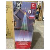 12ï¿½ multi color light show tree