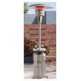 Stainless Steel Patio Heater with LED Table