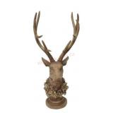 23' Stag Deer Dï¿½cor, Antler Damaged