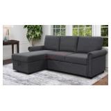 Abbyson living Newton pull out sectional