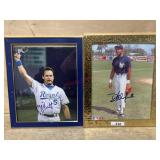 Signed Dave Winfield and Geoge Brett 8x10