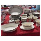LENOX CHINA LACE POINT  78 PIECES