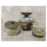 CAMBRIDGE GLASS ? 3 PIECE SET