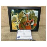Michael Jordan and Kobe signed 8x10 picture