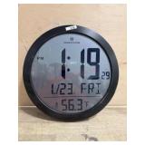 Marathon 16 inch wall clock