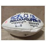 Colts autographed football