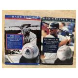 Babe Ruth and Ken Griffey Jr repro collector set