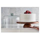 2-in-1 Cake Stand and Serving Tray