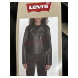 Ladoes large levis leather jacket