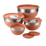 Tramontina 10-Piece Stainless Steel Mixing Bowls