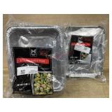 Steam Table Pans with Lids, Half Size, 36 Count
