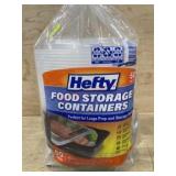 Hefty Food Storage Containers, 50 Pieces