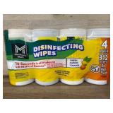 Disinfecting Wipes Pack, 4-Pack 312 Wipes