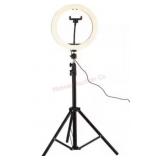 Alsy Black LED Ring Light Tripod