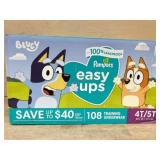 Pampers Easy Ups 4T/5T Training Underwear