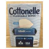 Cottonelle Flushable Wipes, 12 Pack