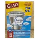 Glad Small Trash Bags with Febreze Freshness