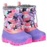 Kidsï¿½ Multicolor Snow Boots, Size 11/12