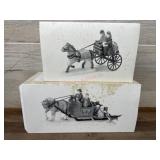 Heritage Village Collection Horse-Drawn Sets