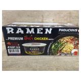 Pholicious Spicy Chicken Ramen Noodle Cups
