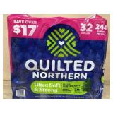 32 rolls quilted northern pink top