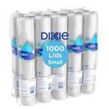 Dixie Hot Cup Plastic Lids, 1000 Count