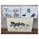 Heritage Village Collection Porcelain Figurine Set