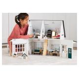Farmstyle Dollhouse with Furniture Included