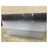 Storage Totes with Lids