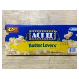 Act II Butter Lovers Popcorn, 32 Bags