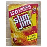 Slim Jim Original Snack Sticks Box
