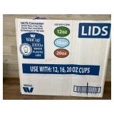 WinCup Plastic Lids for Cups, 1000 Ct