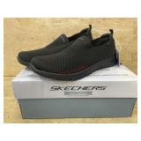 Skechers Ladies Black Slip-On Shoes Size 10