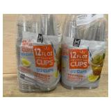 344 Clear Plastic Cups