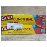 Glad Clingï¿½N Seal Clear Food Wrap