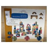 Wooden Building Blocks Set for Kids