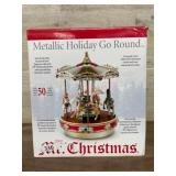 Metallic Holiday Go Round by Mr. Christmas