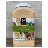 Golden Italian Dressing in Plastic Jar