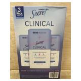 Secret Clinical Invisible Solid 3-Pack