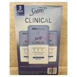 Secret Clinical Antiperspirant 3-Pack