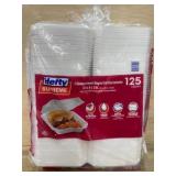 Hefty Supreme 1-Compartment Hinged Lid Containers