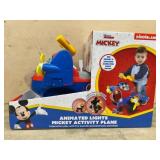 Kiddieland Animated Mickey Activity Plane